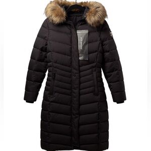 NWT Molemsx Mountain Pioneer Women’s Parker Detachable Fur Hood Black Size S
